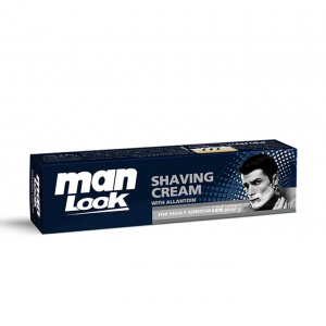MAN LOOK SHAVING CREAM WITH ALLANTOIN FOR HIGHLY SENSITIVE SKIN 90 GM